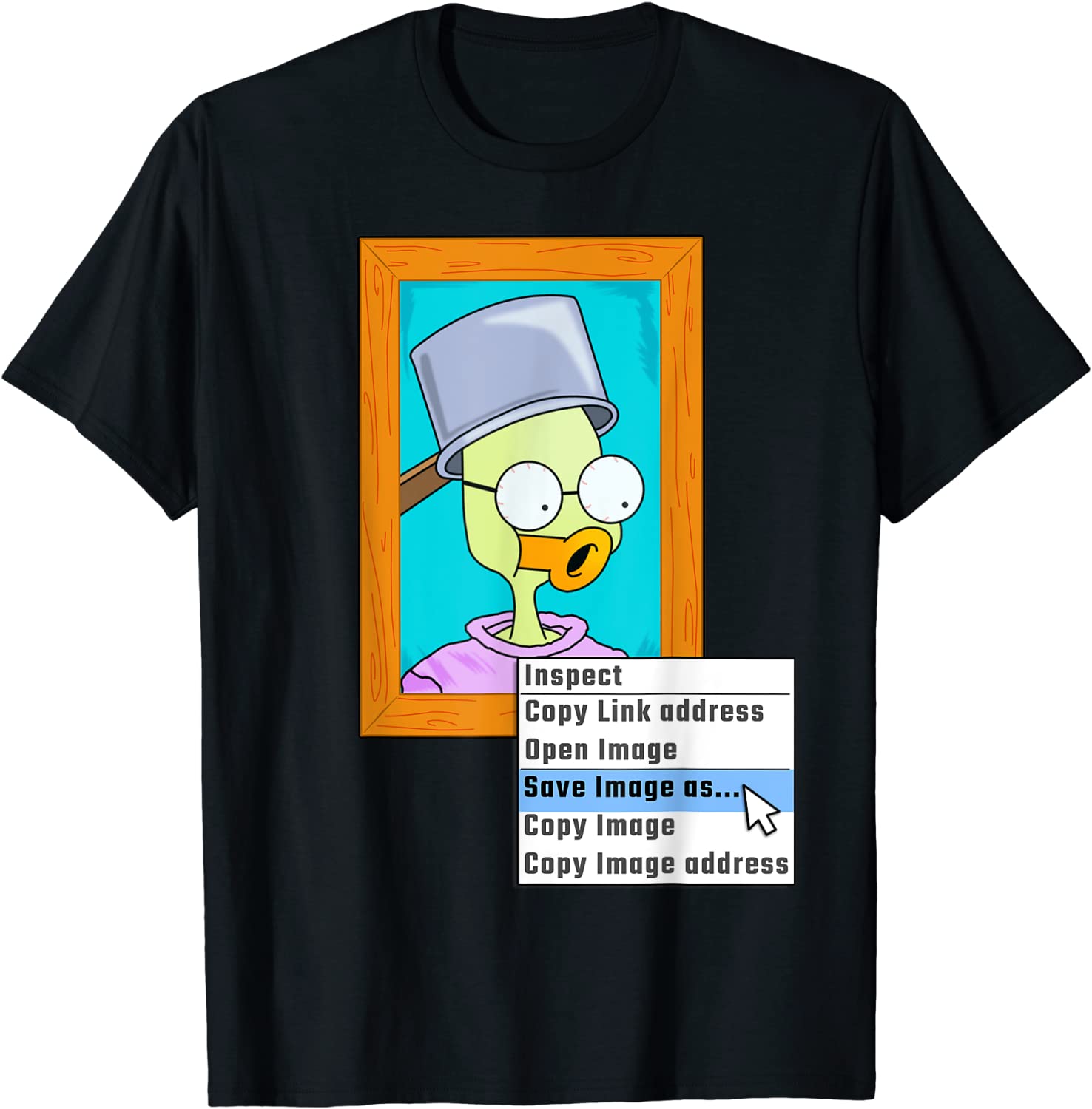 NFT Right Click Save As Meme Crypto Currency Gift T-Shirt