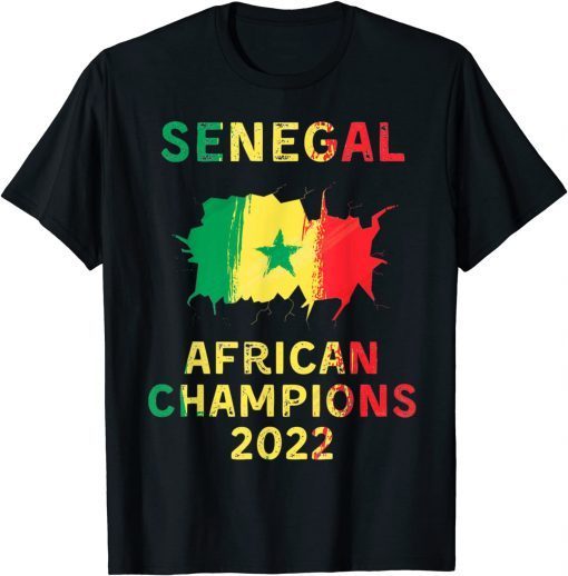 Senegal Football Senegal Champions of Africa Gift Shirt