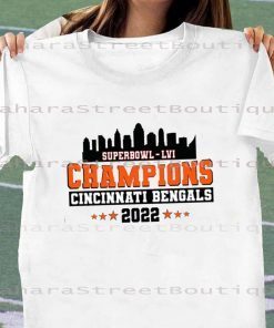 Super Bowl LVI Champions Cincinnati Bengals 2022 Shirt