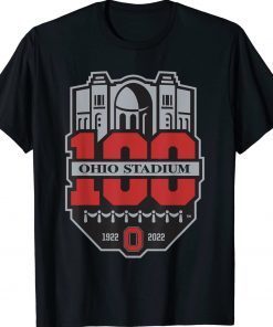 Ohio State 100 Years Of Football Tee Shirt