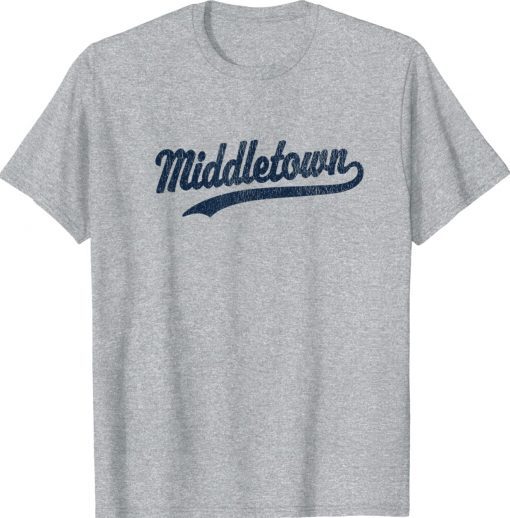 Middletown Ohio OH Vintage Sports Graphic Tee Shirt
