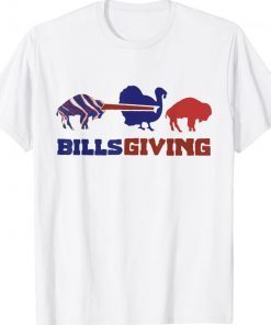 Happy Billsgiving Chicken Football Thanksgiving Tee Shirt