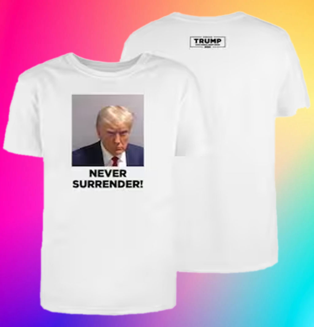 MAGA 2024 Trump Never Surrender T-Shirt
