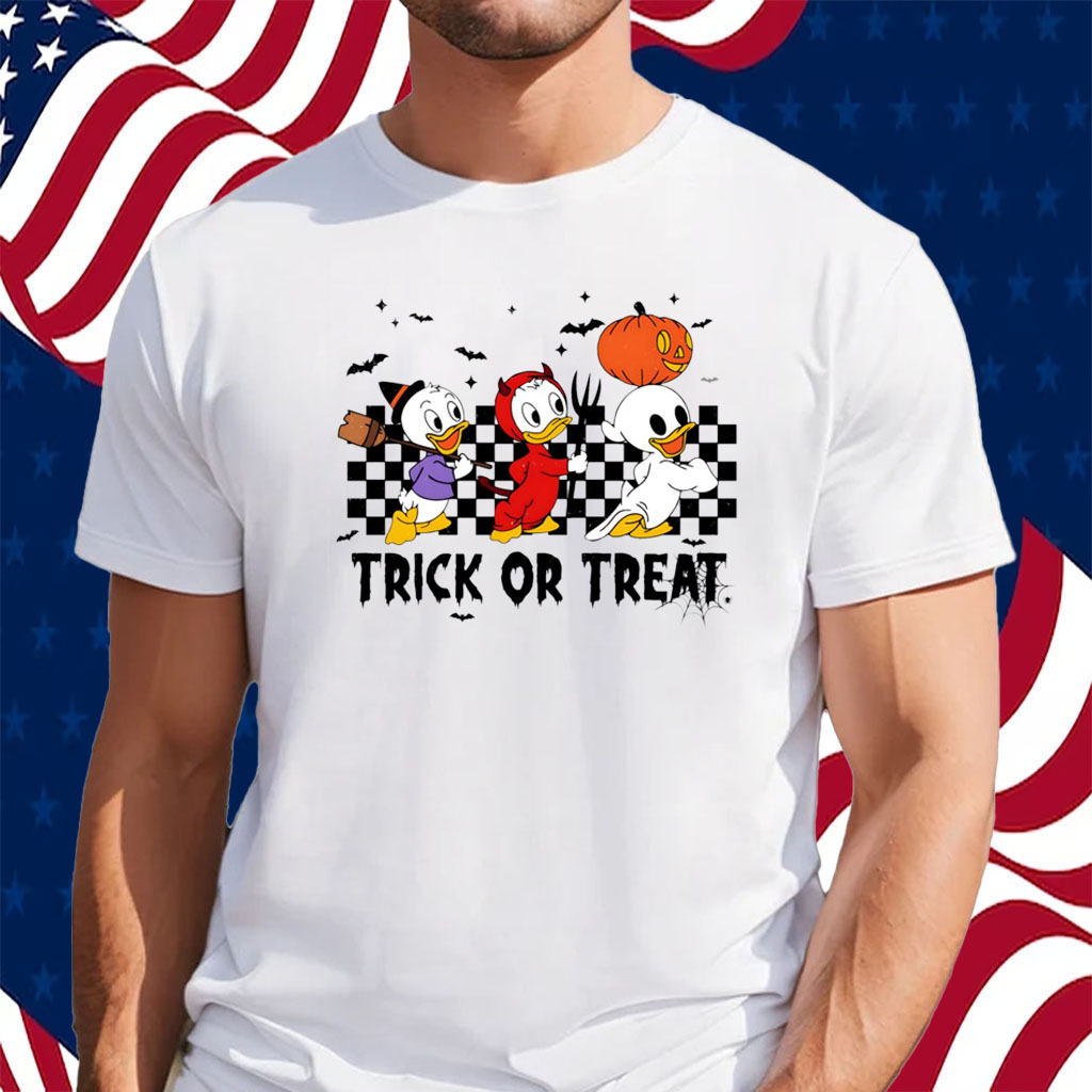 Huey Dewey Louie Halloween Trick Or Treat Shirt