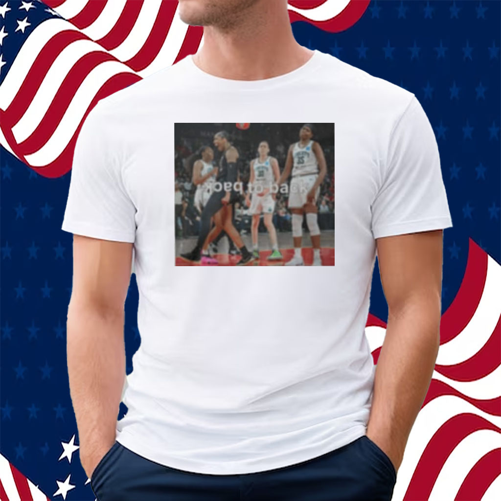 A’ja Wilson Wear Back To Back Shirt