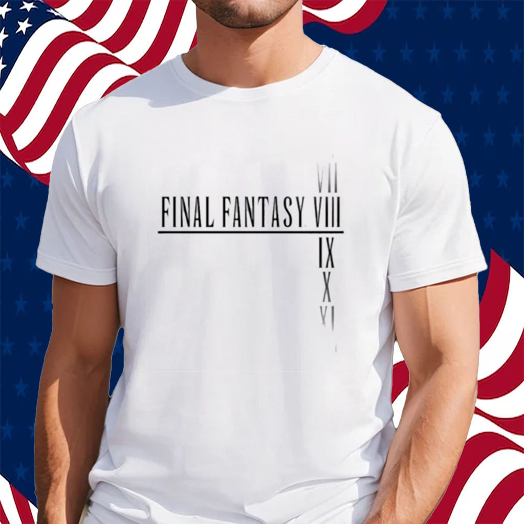 Final Fantasy Vi Vii Viii Ix X Xi Xii Shirt