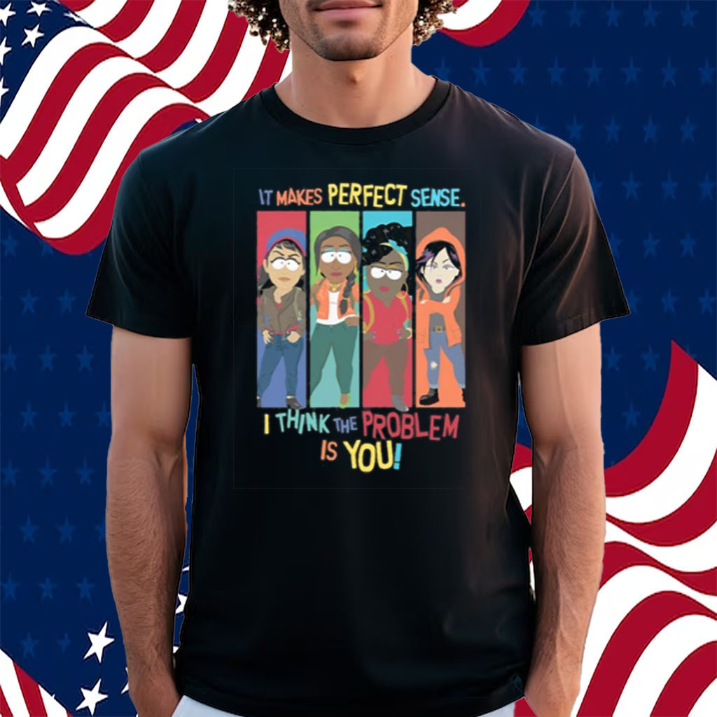 It Makes Perfect Sense I Think The Problem Is You Shirt