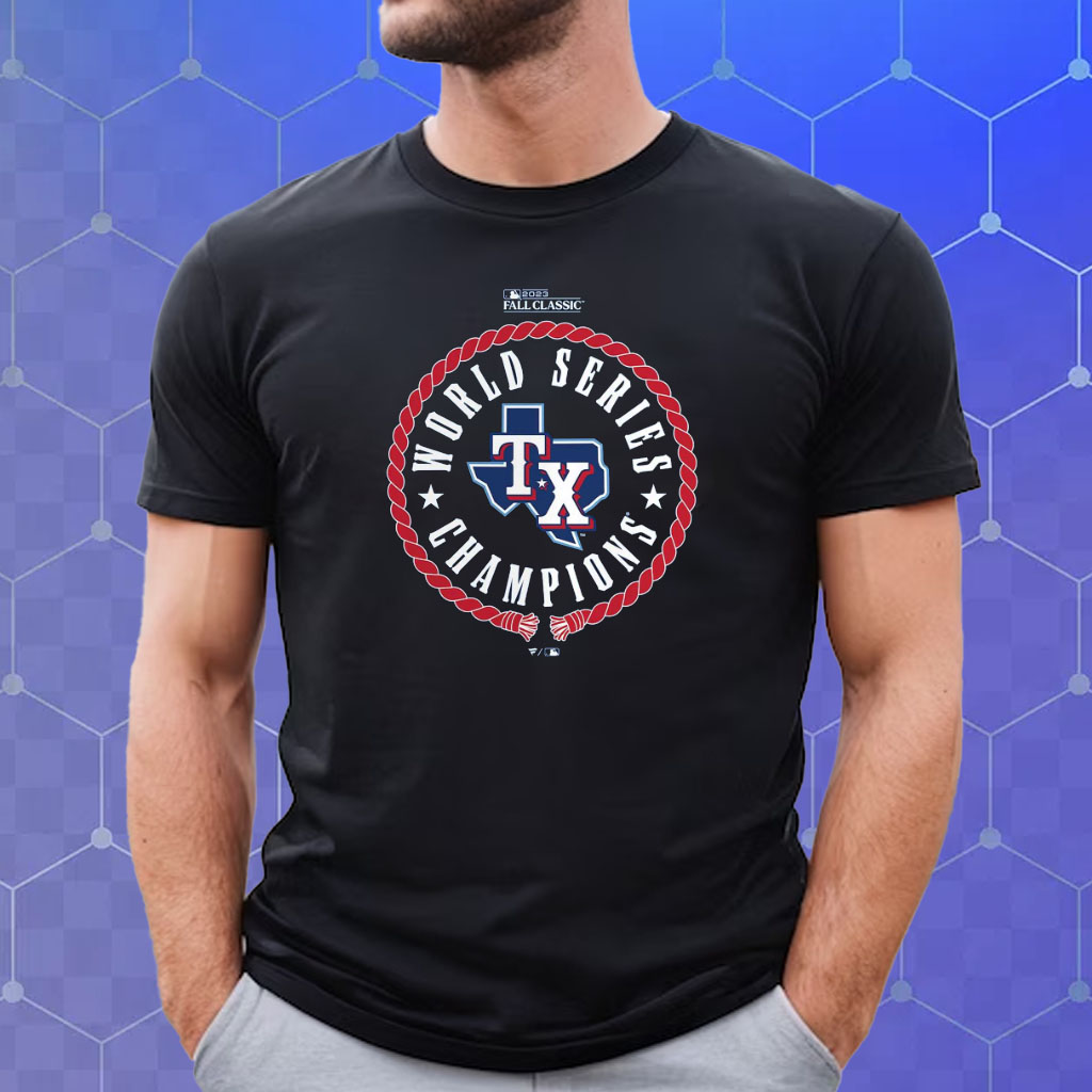 Texas Rangers 2023 World Series Champions Stealing Home Shirt