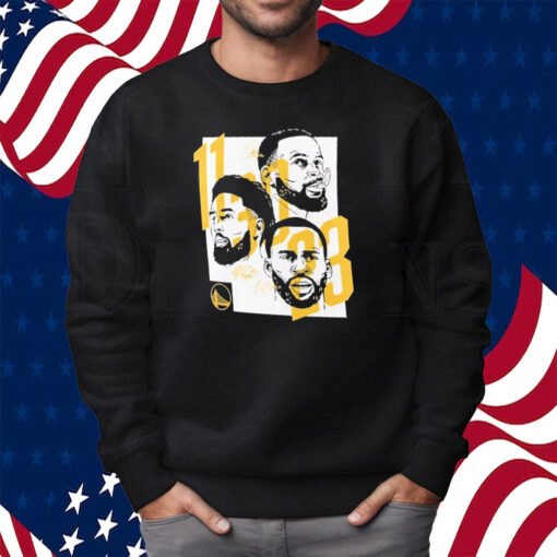11 30 23 Warriors Klay Thompson Stephen Curry Draymond Green Shirt Sweatshirt