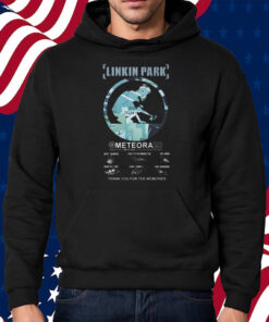 Linkin Park Meteora 20 Years Anniversary Thank You For The Memories Shirt Hoodie