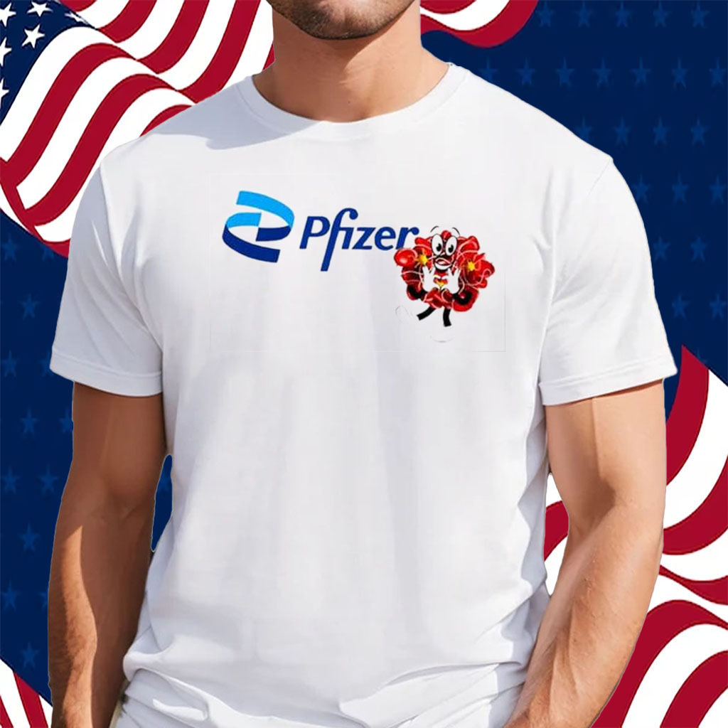 Pfizer Introduces New Mascot Clotty Shirt