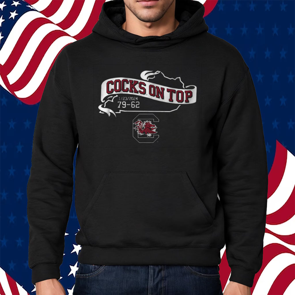 South Carolina Basketball Cocks On Top Shirt Hoodie