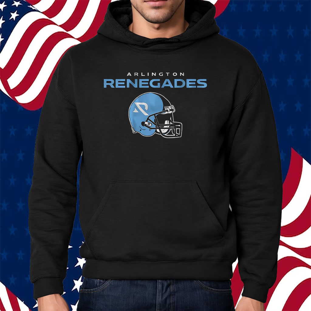 Arlington Renegades Ufl Vintage Helmet Shirt Hoodie