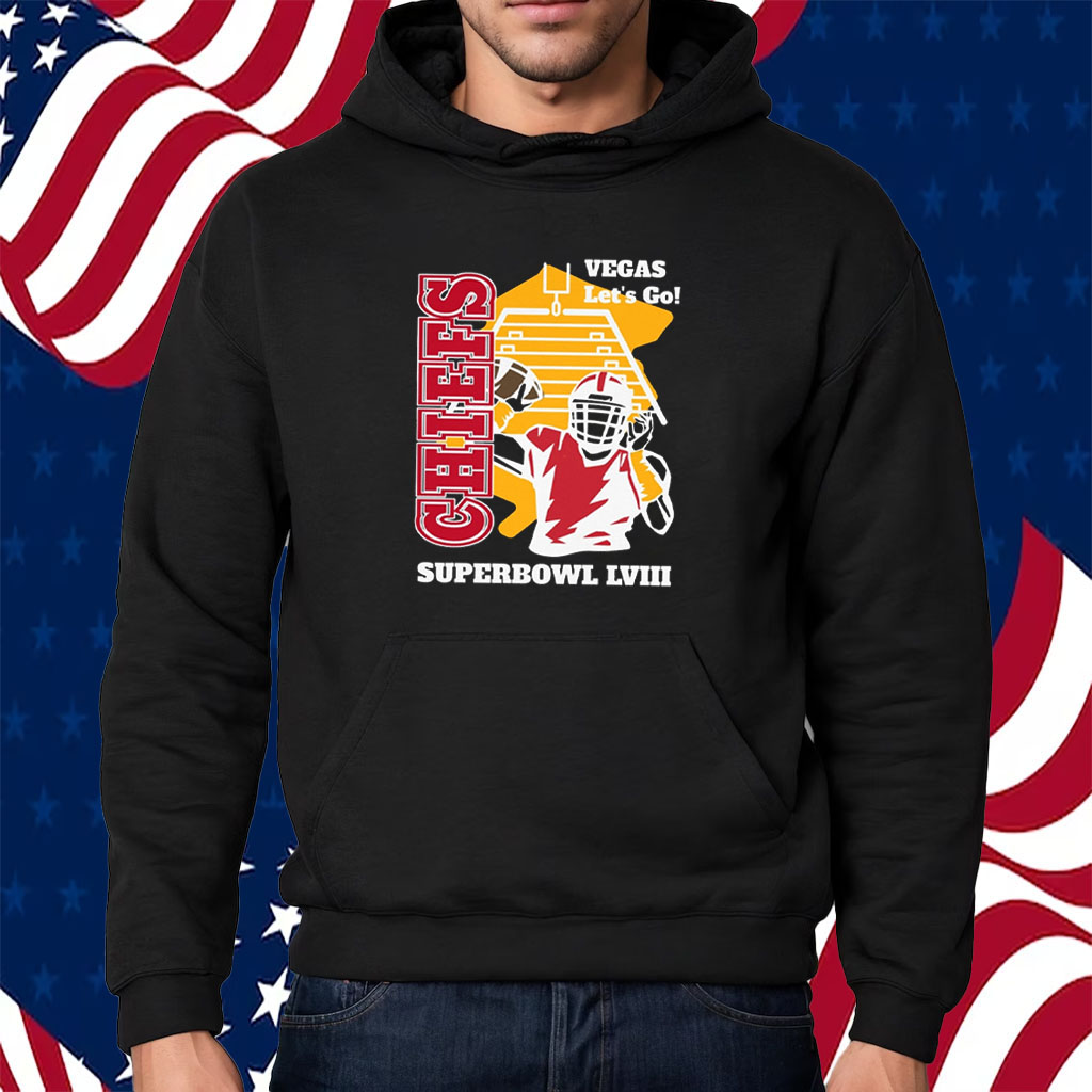 Chiefs Superbowl 2024 Vegas Let’s Go Shirt Hoodie
