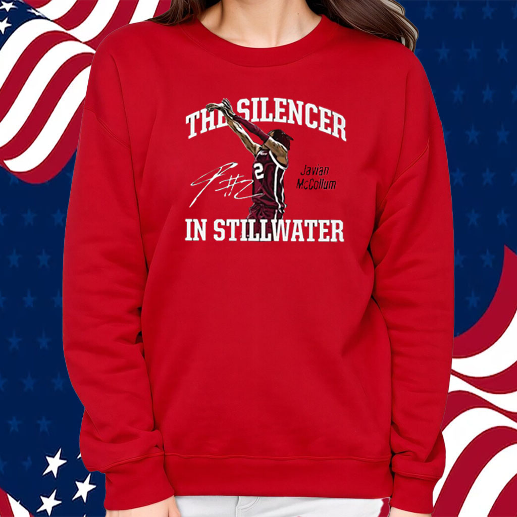 Javian Mccollum The Silencer In Stillwater Shirt Sweatshirt