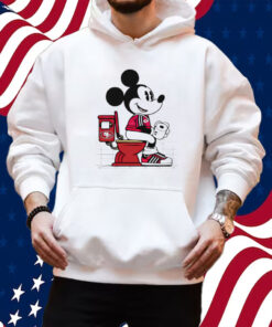 Mickey Mouse Chiefs Shit On 49ers Toilet Shirt Hoodie