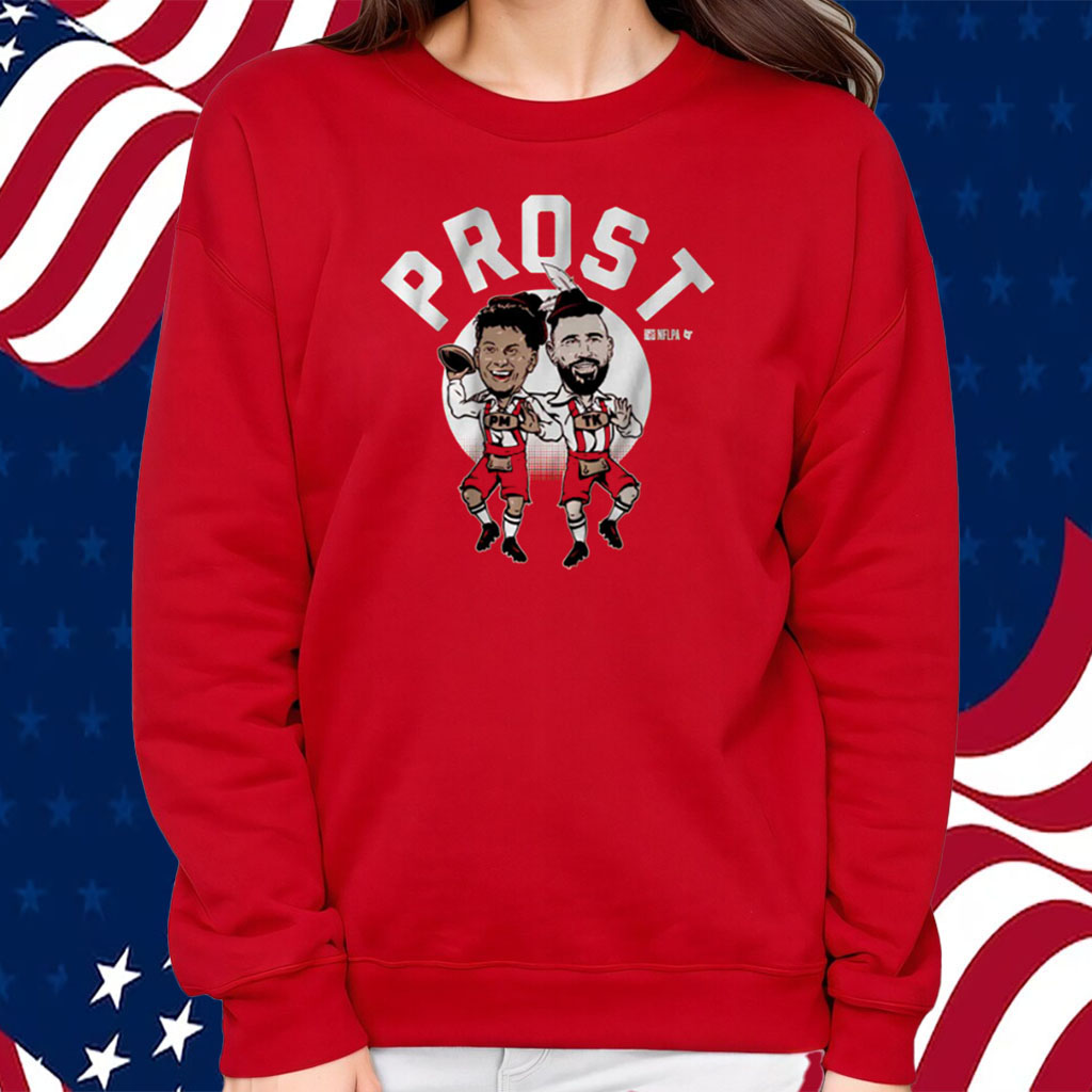 Patrick Mahomes Travis Kelce Germany Game Shirt Sweatshirt