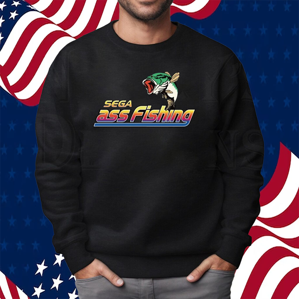 Bass To Mouth Sega Bass Fishing Shirt Sweatshirt