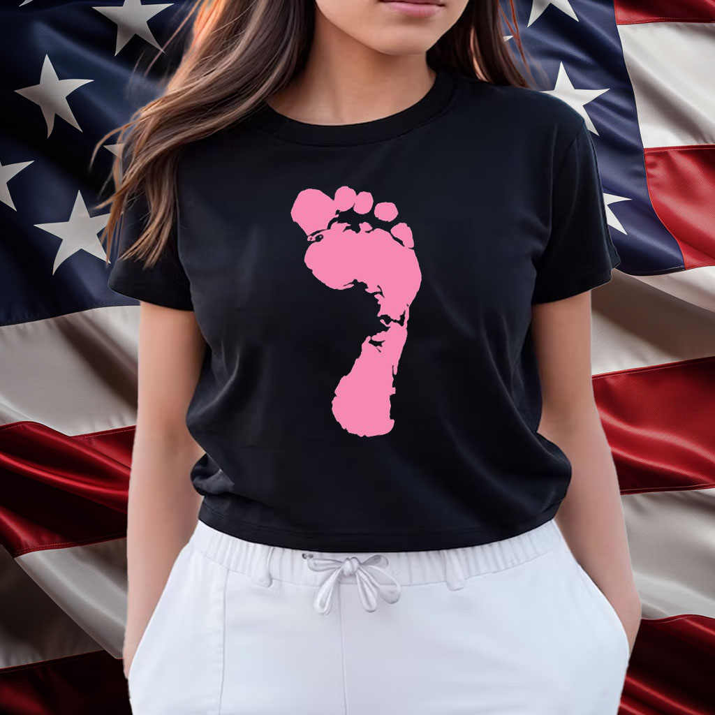 Big Pink Foot Get Up On Ya Good Foo Shirts