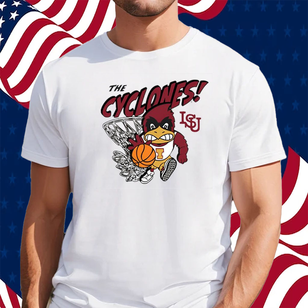 Michelle Crooks Wearing Cyclones Basketball Shirt