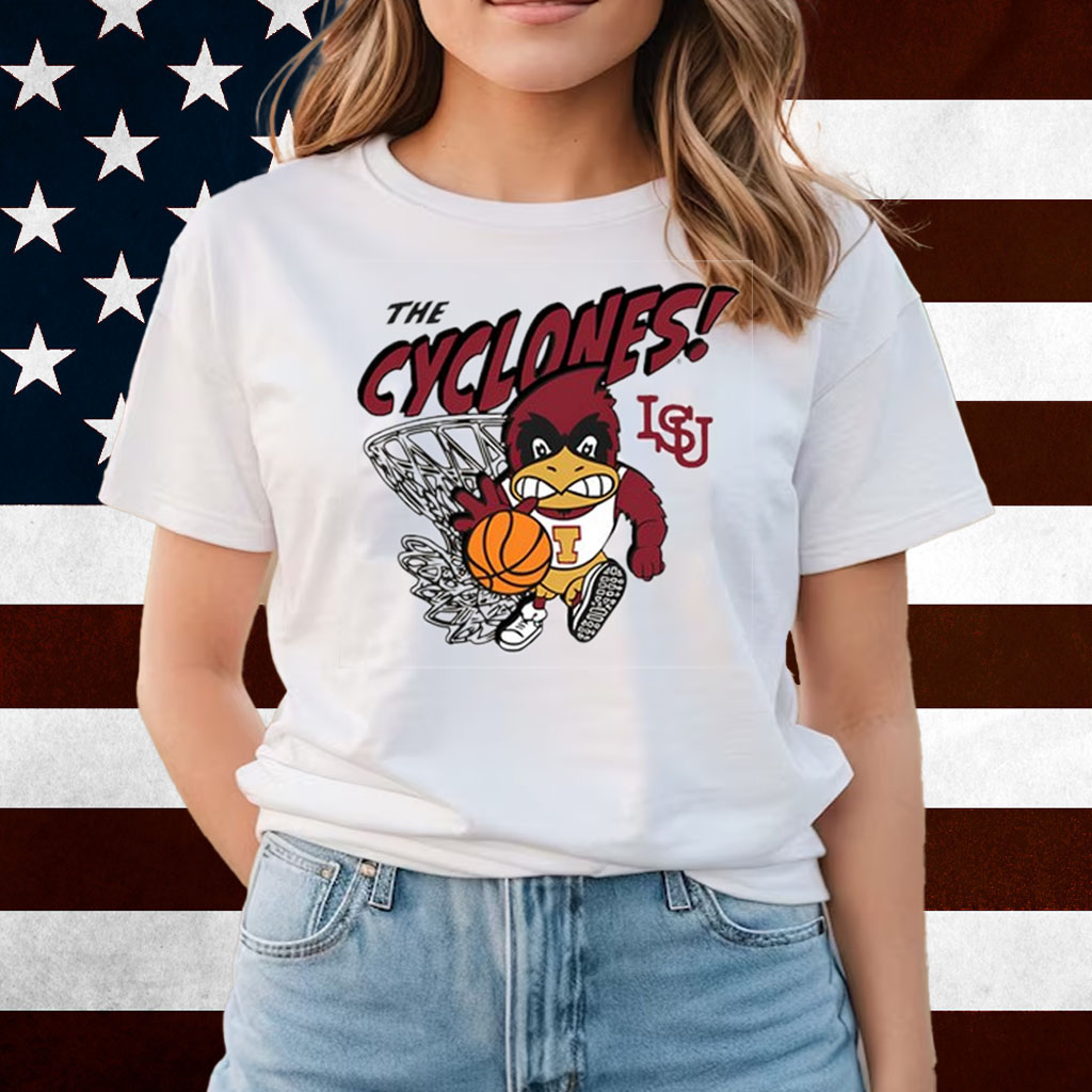 Michelle Crooks Wearing Cyclones Basketball Shirts
