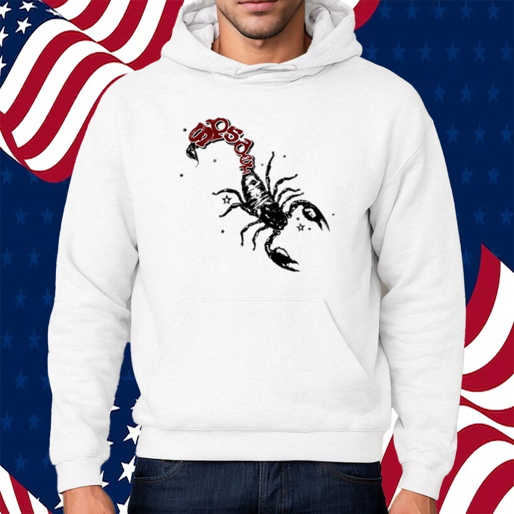 Mts X Sp5der Scorpion Shirt Hoodie