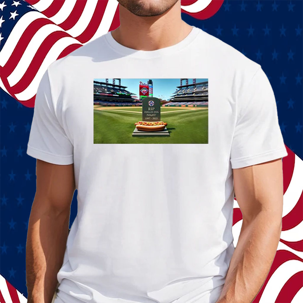 Rip Dollar Dog Night 1997-2023 Shirt