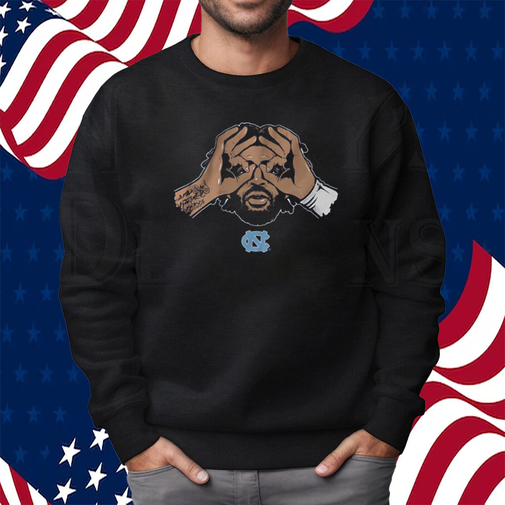 UNC R J Davis Goggles Shirt Sweatshirt