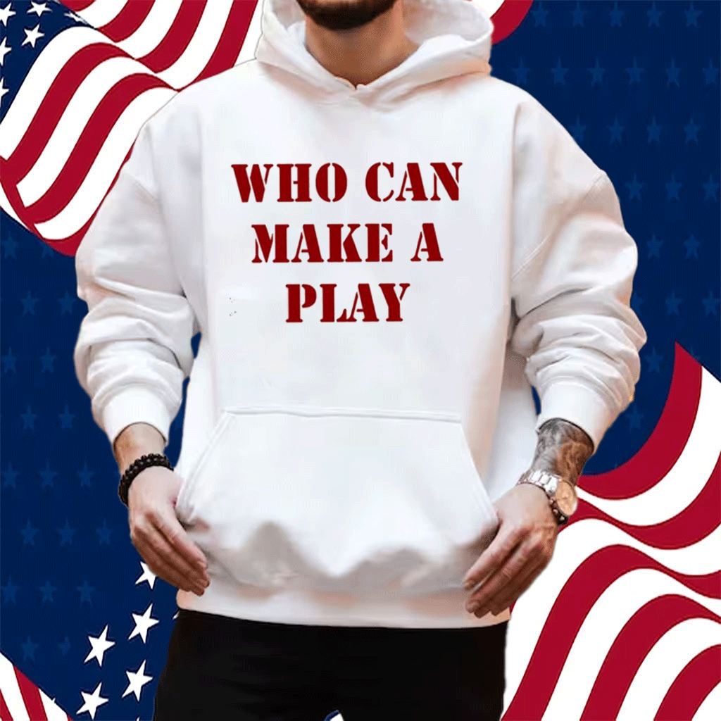 Reggie Barlow Who Can Make A Play Shirt