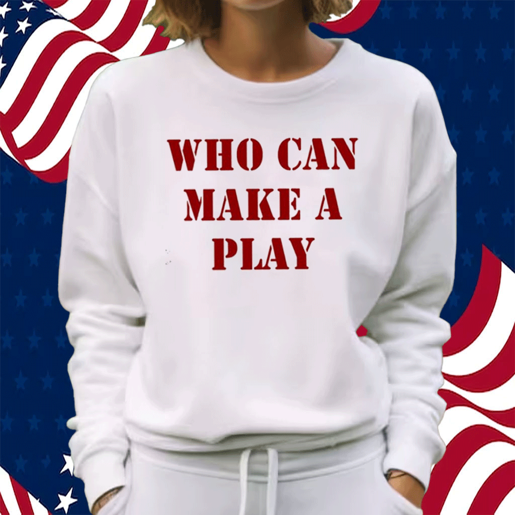 Reggie Barlow Who Can Make A Play Shirt