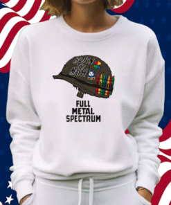Born To Math Full Metal Spectrum Shirt