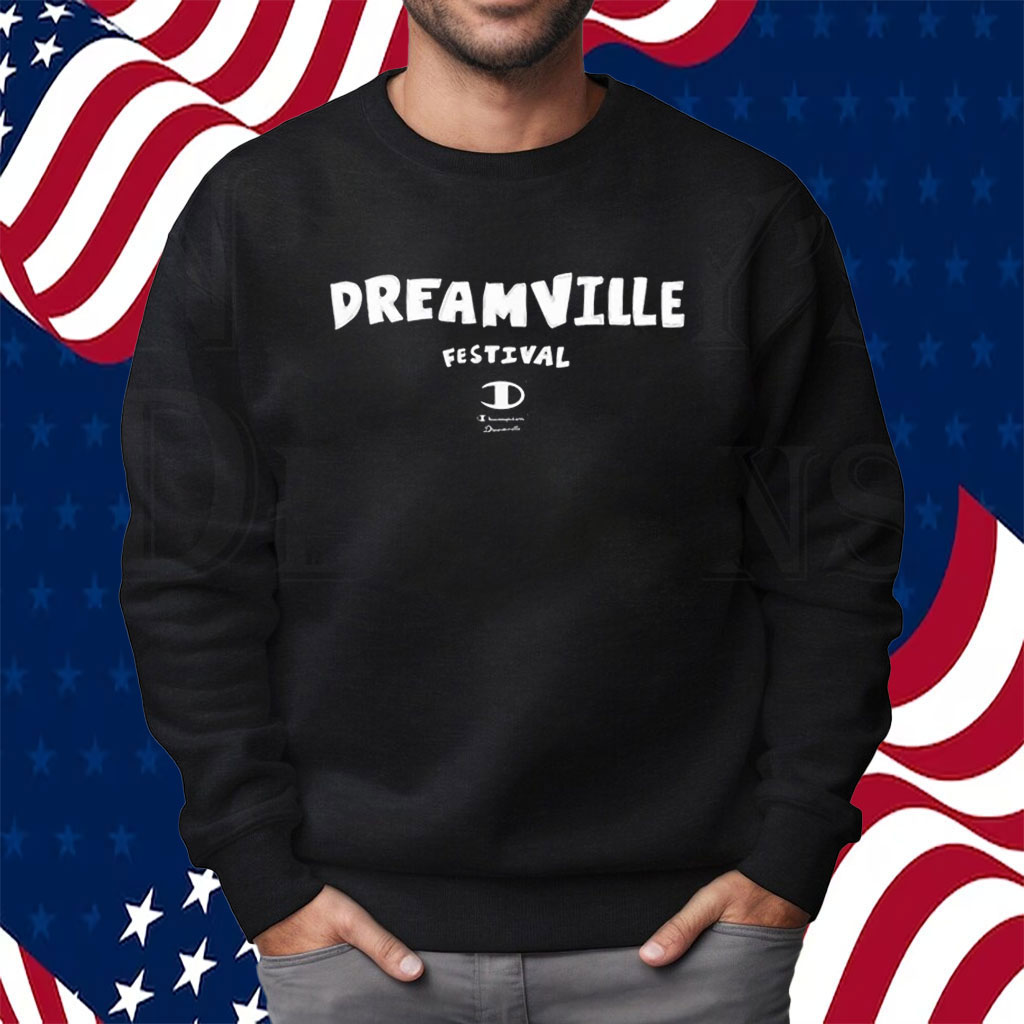 Dreamville Festival 2024 Cloud Guy Black Po Shirt