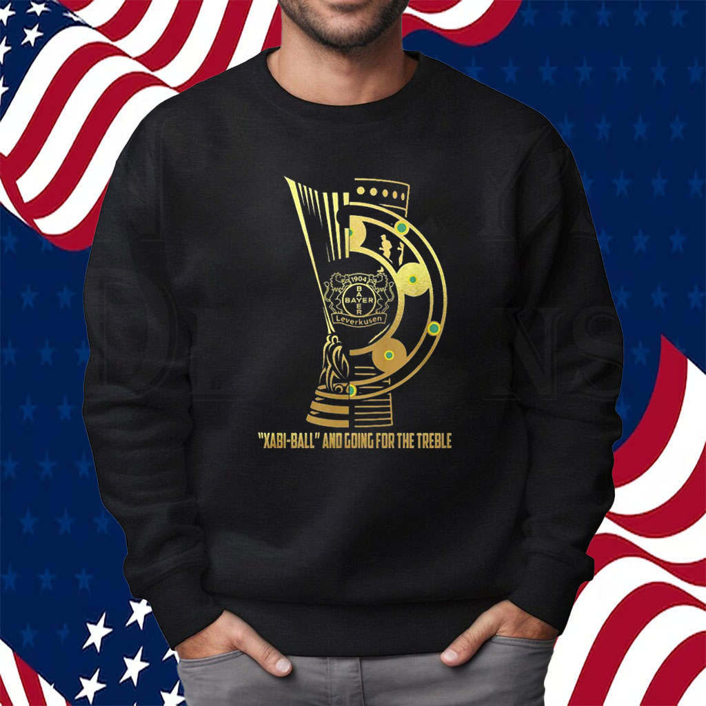 Bayer Leverkusen Xabi-Ball And Going For The Treble Shirt