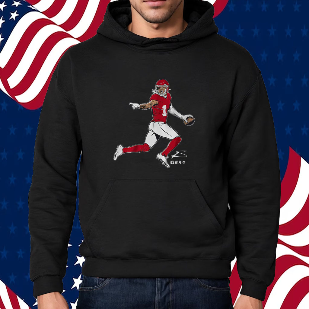 Stefon Diggs Houston Superstar Pose Shirt Hoodie