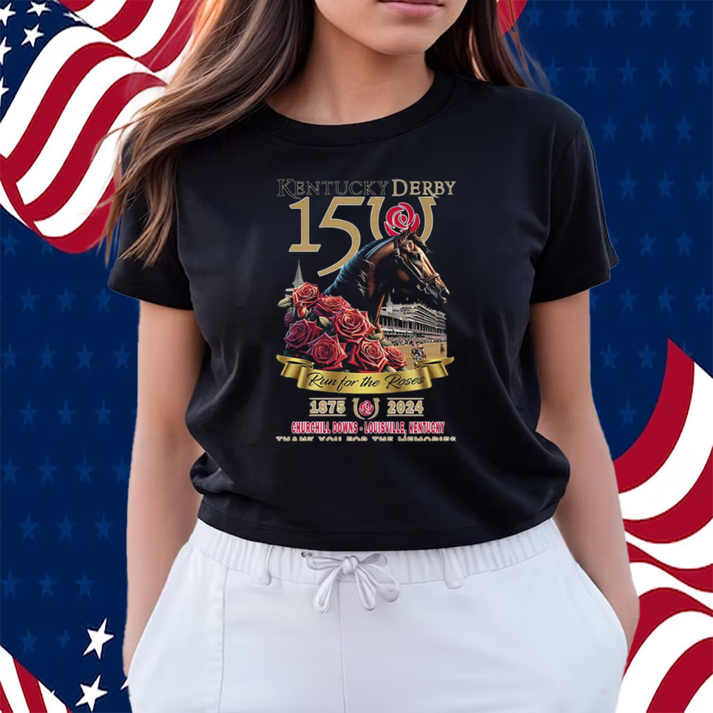 Kentucky Derby Run For The Roses 1875-2024 Churchill Downs Louisville Kentucky Shirts