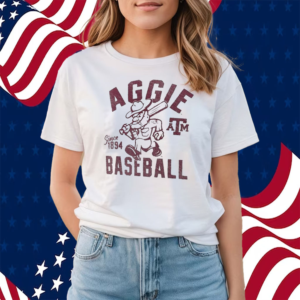 Texas A&M Aggies Baseball Team Since 1894 Fan 2024 Shirts