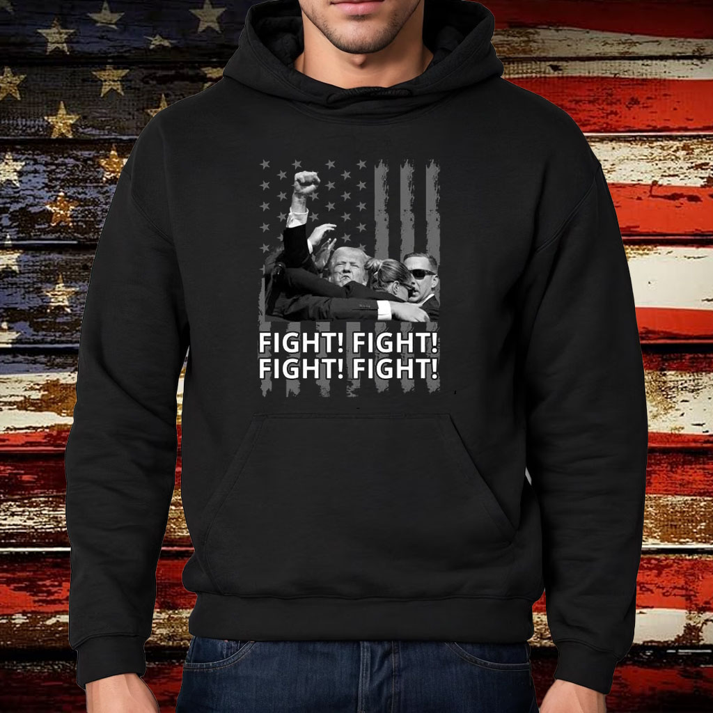 Fight Trump American Flag Rally Shooting Pennsylvania Shirt