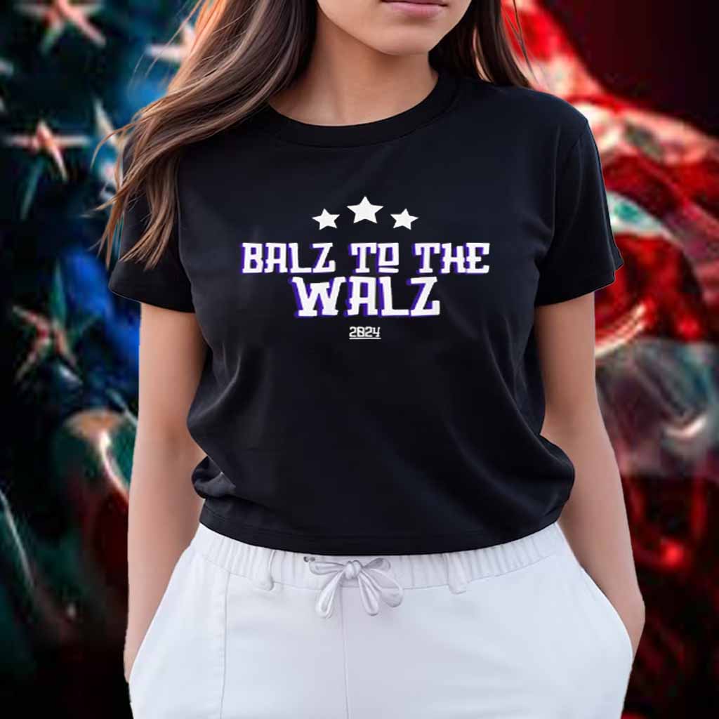 Balz to the Walz, Kamala Harris, Tim Walz T-Shirt