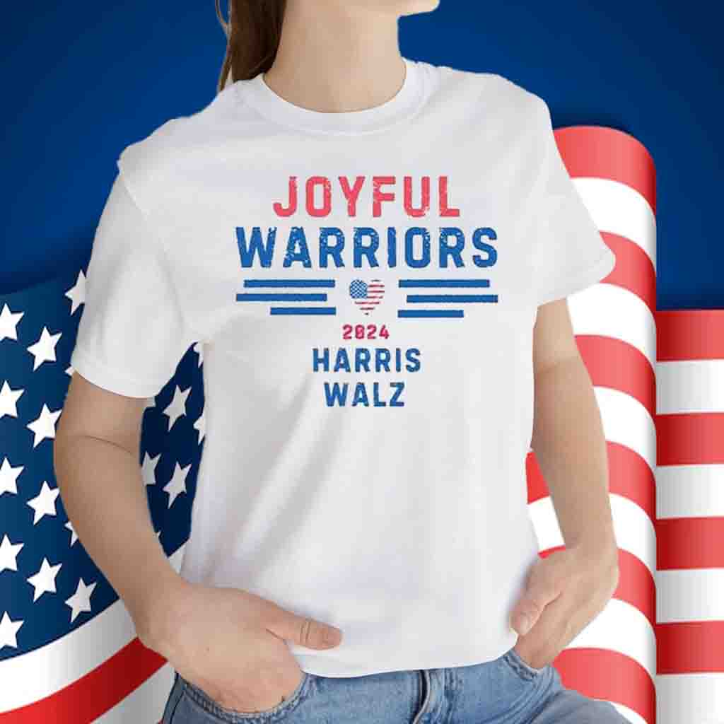 Joyful Warriors Kamala Harris 2024 US Election President T-Shirt