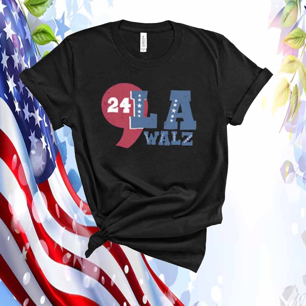 24 Comma La Harris Walz Shirt