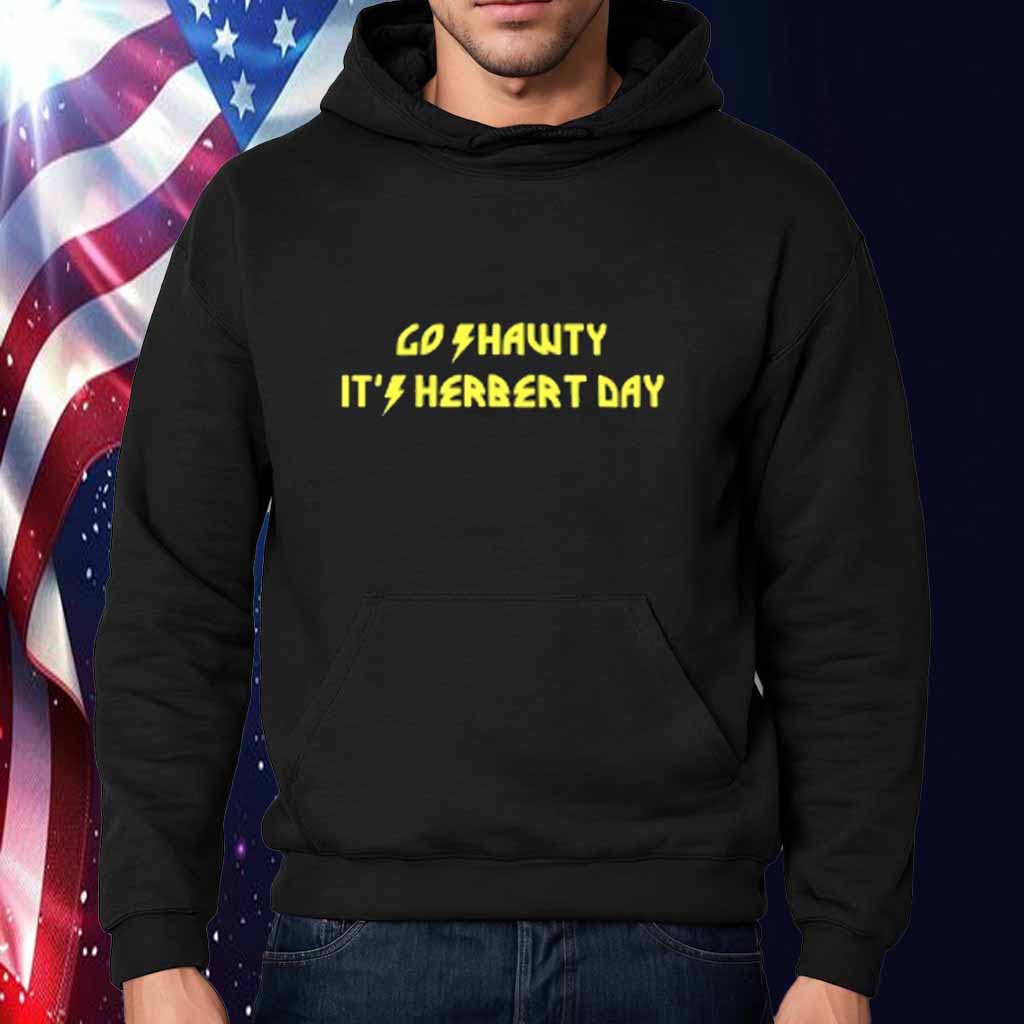 Bridget Case Wearing Go Shawty It's Herbert Day T-Shirt