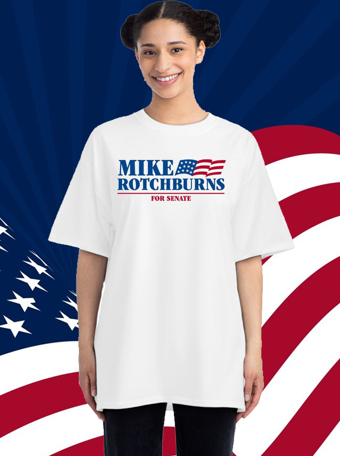 Mike Rotchburns '24 For Senate Shirt