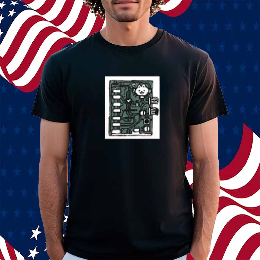 Cat Internals Of Electronics Shirt