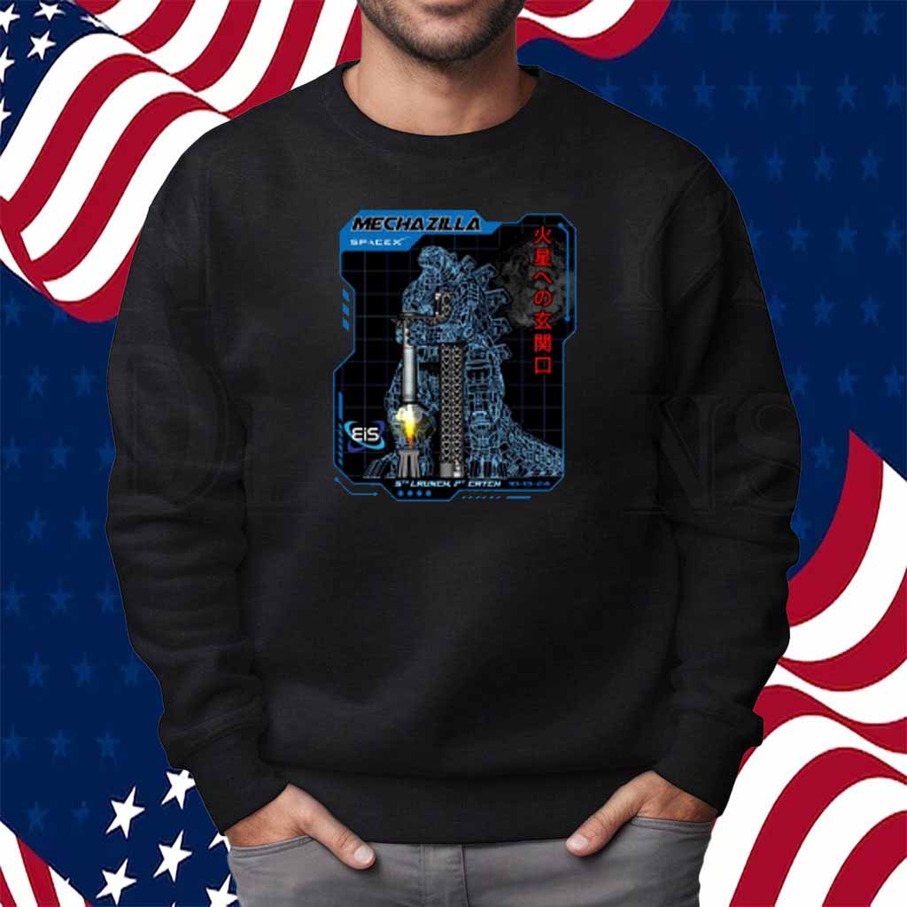 Ellie In Space Mechazilla 10-31-24 Shirt