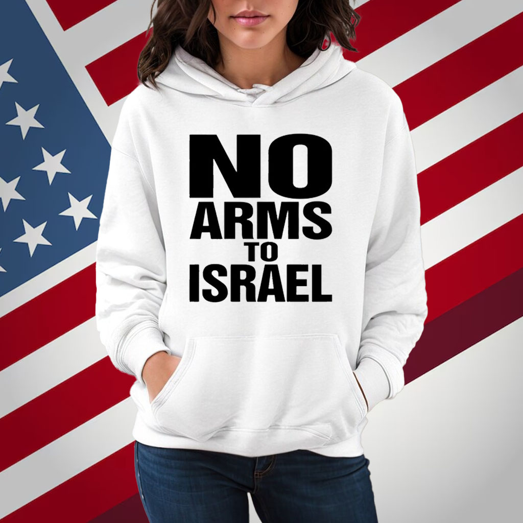 Jess Barnard Wearing No Arms To Israel T-Shirt