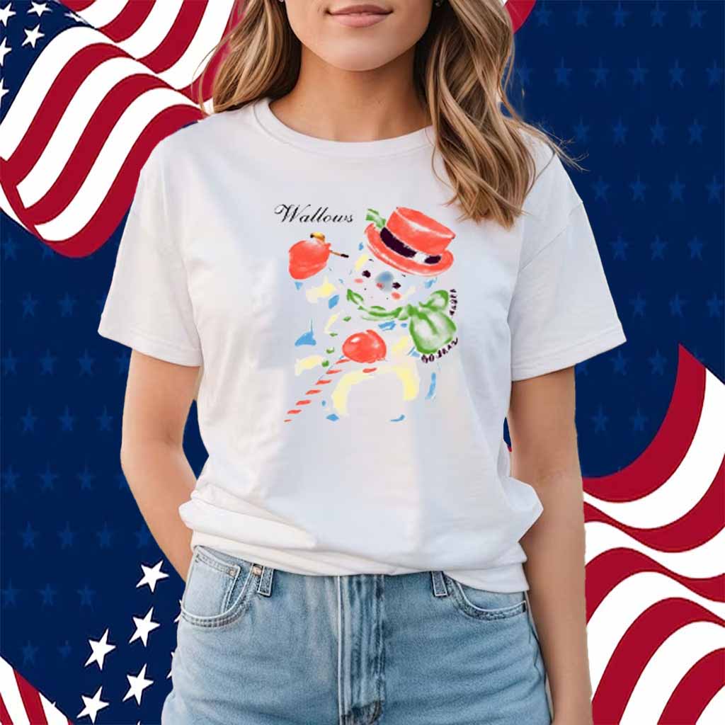 Wallows Music Wallows Snowman T-Shirt