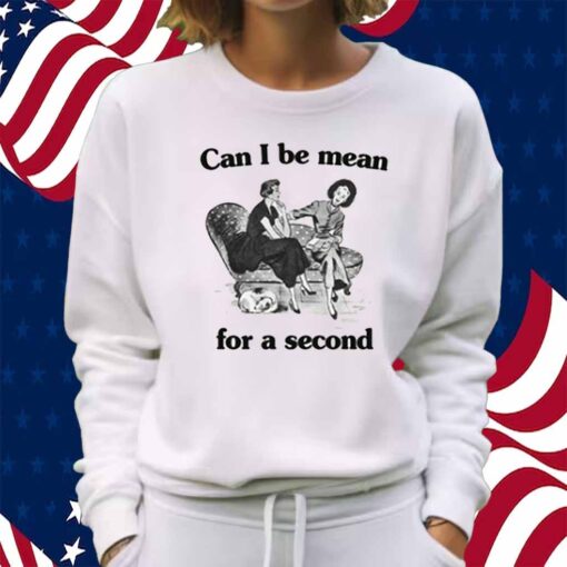 Can I Be Mean For A Second Shirt