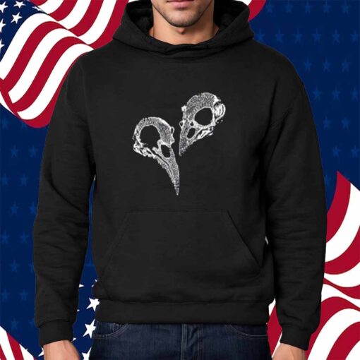 Crowbro Corvid Skull Shirt