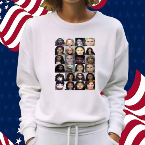 Karen Huger Mugshot Real Housewives Wall Of Fame Shirt