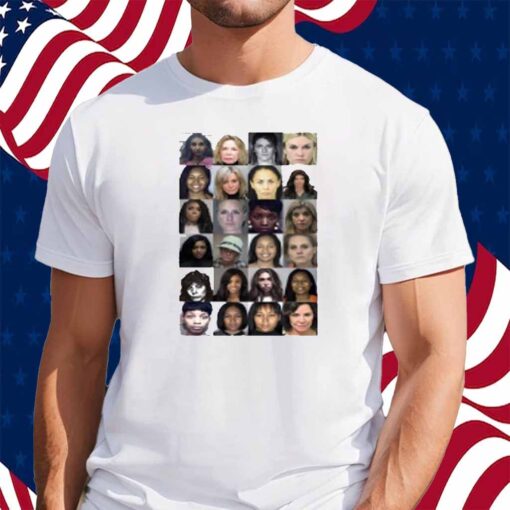 Karen Huger Mugshot Real Housewives Wall Of Fame Shirt